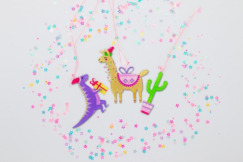 Desert Christmas Ornaments